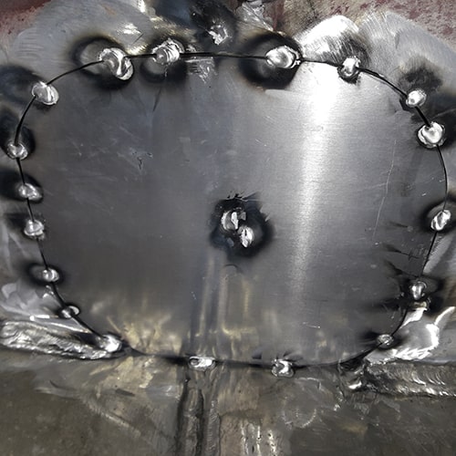 3 jinox kaupallisen katamariinin polttoainesailion vuoto korjaus alumiinihitsaus (3)-min